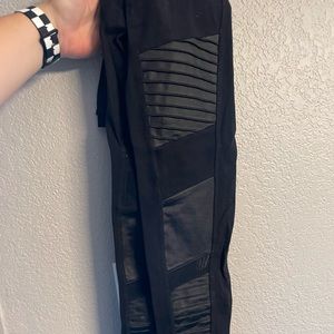 ALO moto black leggings